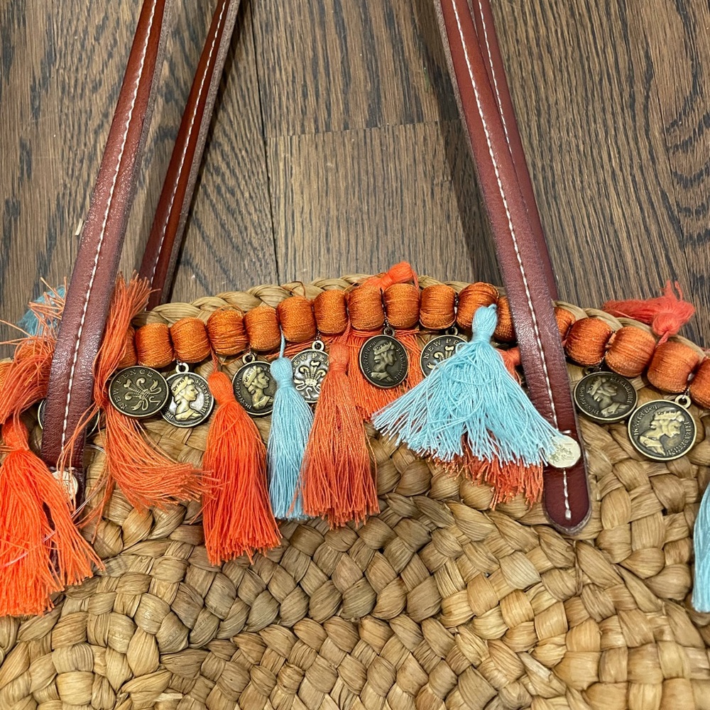 Sam Edelman straw bag
